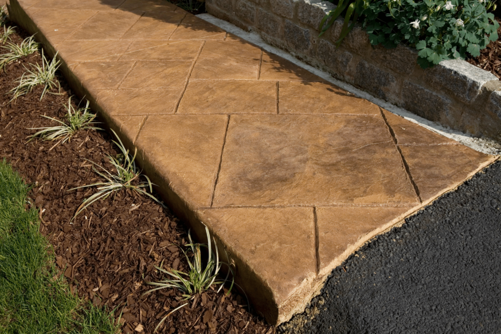 Stamped concrete